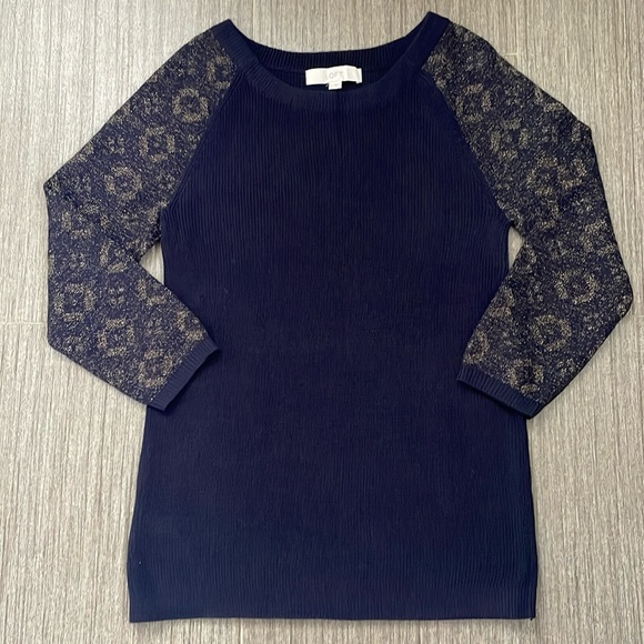 Ann Taylor LOFT Bundle of 3 Pullover Knit Sweaters M EUC - Picture 8 of 14